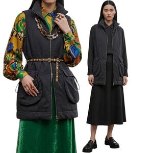 Mh Sleeveless Black  Vest Oversized M